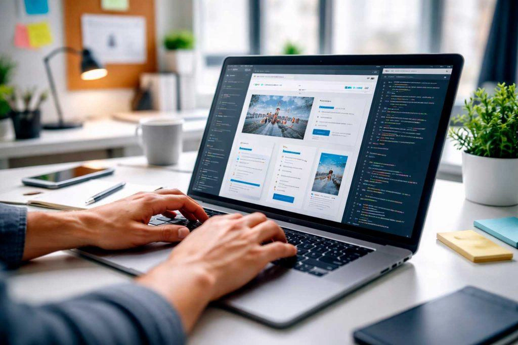 WordPress business website design and development