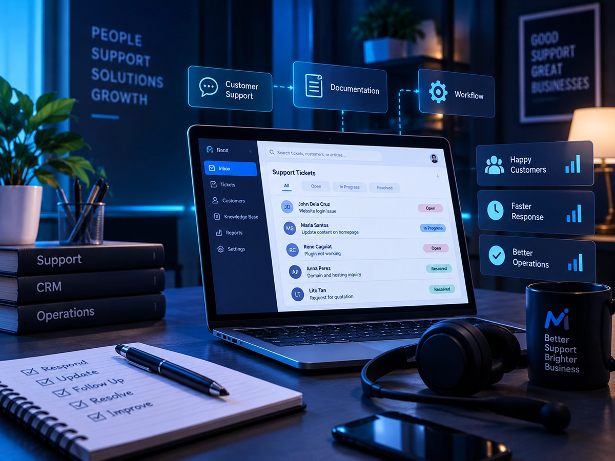 Customer support and operations workflow project